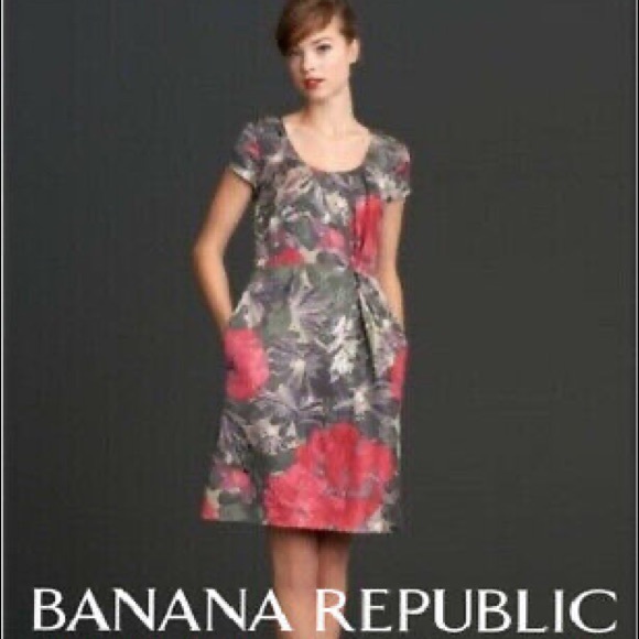 Banana Republic Dresses & Skirts - ✴️ New ~ Banana Republic Mad Men Begonia Cocktail Dress Size 2